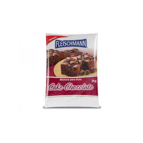 Mistura para Cake Chocolate Fleischmann 3 Kg