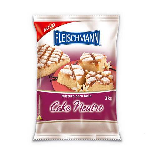 Mistura para Cake Neutro Fleischmann 3 Kg