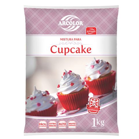 Mistura para Cupcake 1kg - Arcolor