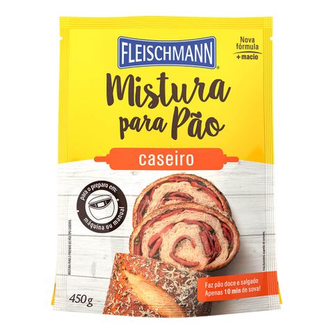 Mistura para Pão Caseiro 450g - Fleischmann