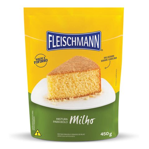 Mistura Pronta para Bolo Milho 450g - Fleischmann