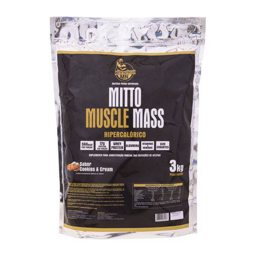 Mitto Muscle Mass 3kg - Mitto Nutrition