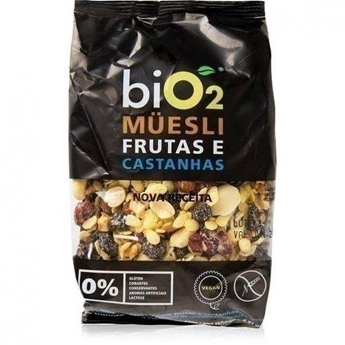 Mix de Frutas e Castanhas BiO2 Müesli 250g - BiO2