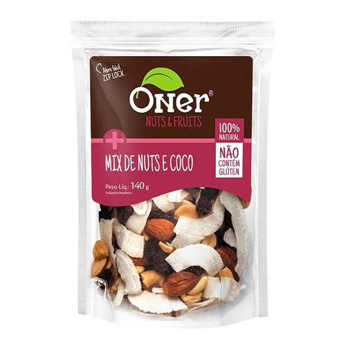 Mix de Nuts e Coco Oner 140g