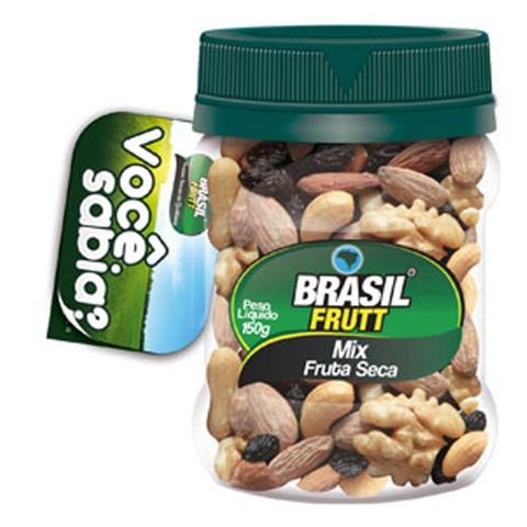 Mix Frutas Secas 150g - Brasil Frutt