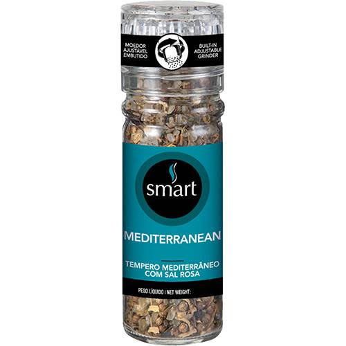 Mix Mediterrâneo com Moedor 67g - Smart Spice