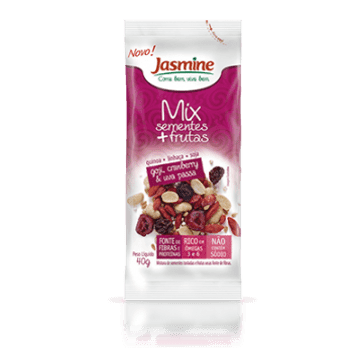 Mix Sementes + Frutas Jasmine 40g