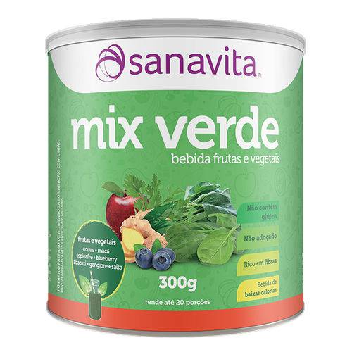 Mix Verde Sanavita - Lata 300g