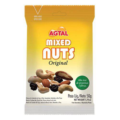 Mixed Nuts Original 50g Agtal &joy