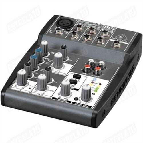 Mixer 5 Canais Xenyx 502 - Behringer