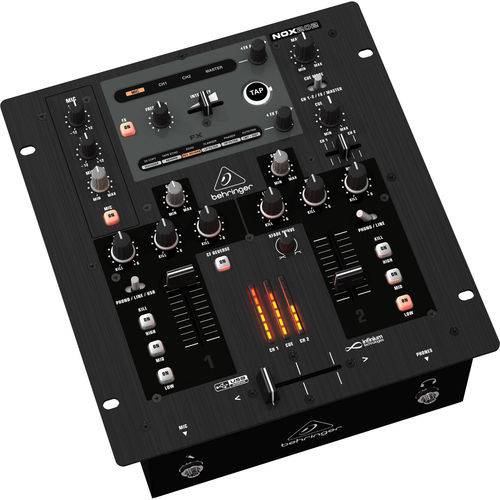 Mixer DJ 2 Canais USB Efeitos NOX202 Behringer
