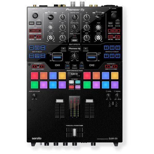 Mixer Pioneer DJ Djm-s9 de 2 Canais para Serato DJ