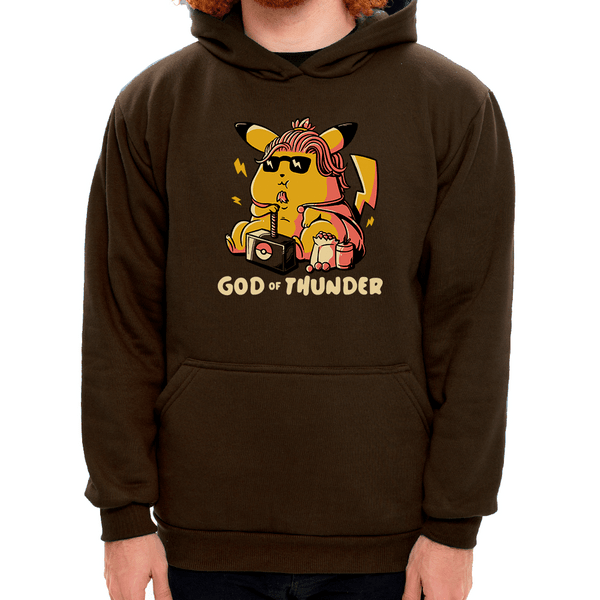 MO - Moletom Canguru God Of Thunder - Unissex - P