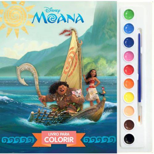 Moana - Livro para Colorir