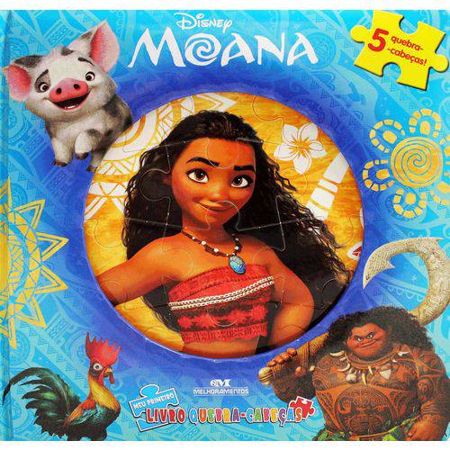 Moana – Meu Primeiro Livro Quebra-cabeças