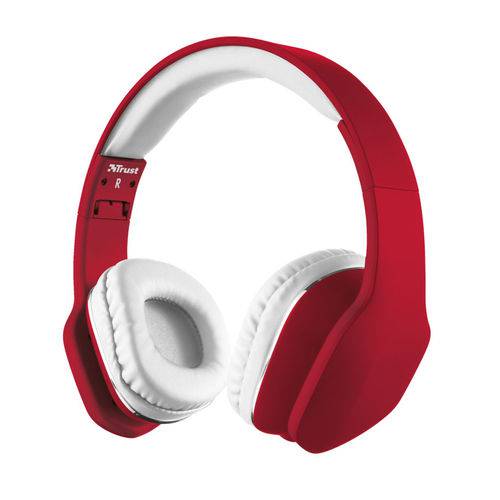Mobi Headphone - Red para Tablets e Smartphones TRUST