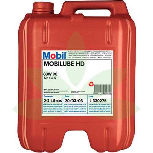MOBIL 80W90 HD-A Plus GL-5 Mineral 20L