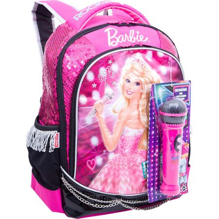 Mochila Barbie Rock N' Royals Rosa Grande 39cm