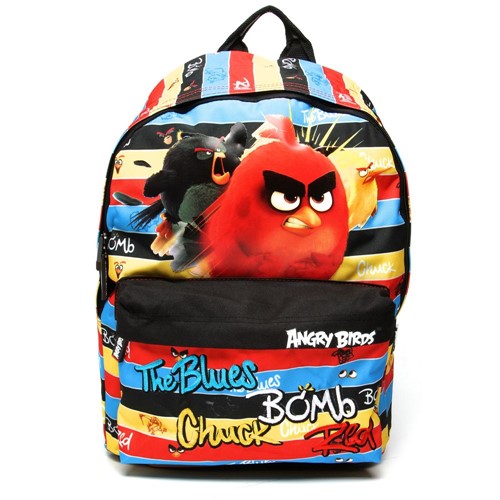 Mochila Casual Masculina Angry Birds Colorida - ABM802230 SANYA