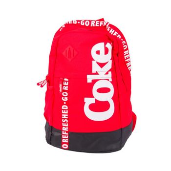 Mochila Coca-Cola de Costas Bold Ho Vermelho T Un