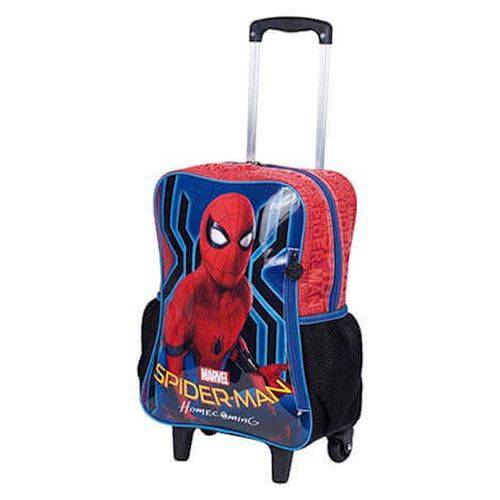 Mochila com Rodinhas G Spiderman 18m Colorido 065055-00 Sestini