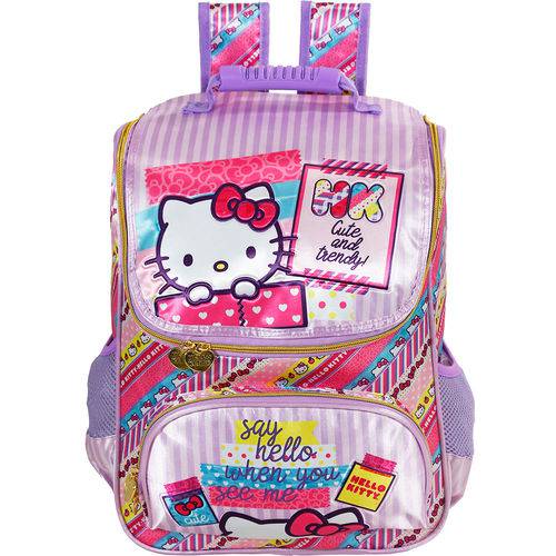 Mochila de Costas 16 Hello Kitty Washi Pink - Xeryus