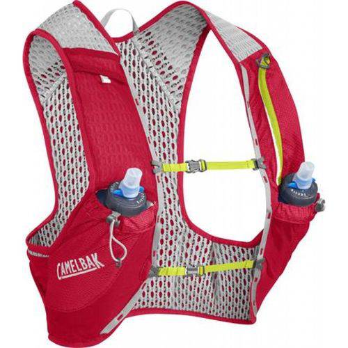 Mochila de Hidratação Nano Vest M Camelbak Vermelho para Ciclismo + 2 Garrafas