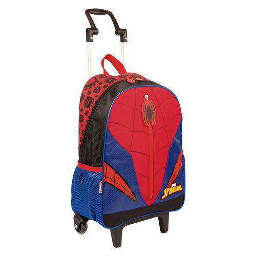 Mochila de Rodinhas Grande Homem Aranha Spider-man 19y