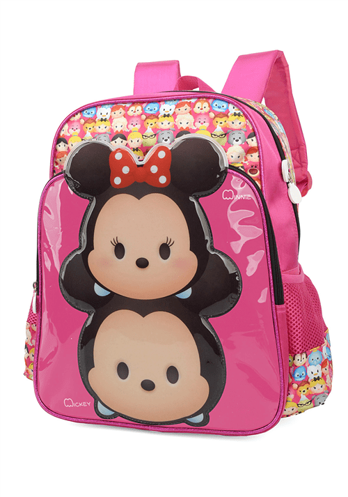 Mochila Escolar Disney Tsum Tsum Mickey & Minnie IS33201TS-PK IS33201TSPK