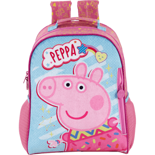 Mochila Escolar Peppa Pig Fantastic Média 7693