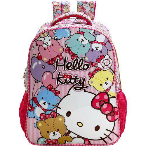 Mochila Escolar Tamanho 14 Xeryus Hello Kitty Tiny Bears - 7863