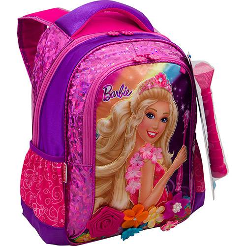 Mochila Infantil Barbie e o Portal Secreto Rosa - Sestini