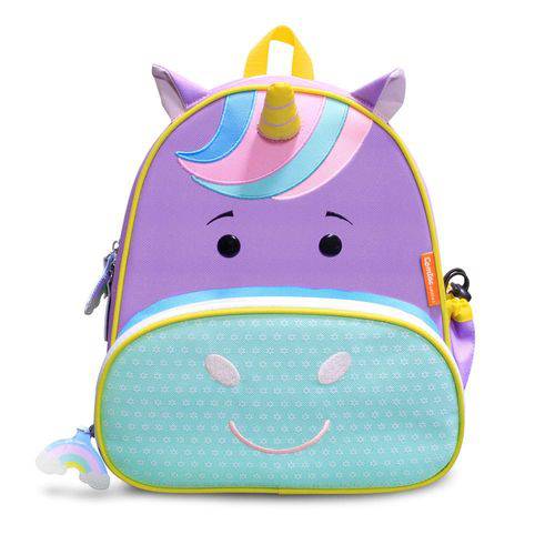Mochila Infantil Let S Go - Unicorn - Violet - Comtac Kids - 4163