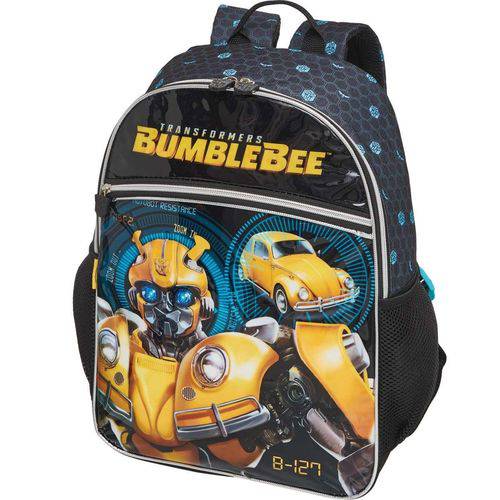 Mochila Infantil Transformers Bumblebee de Costas Grande - Ref: 933y04 - Pacific