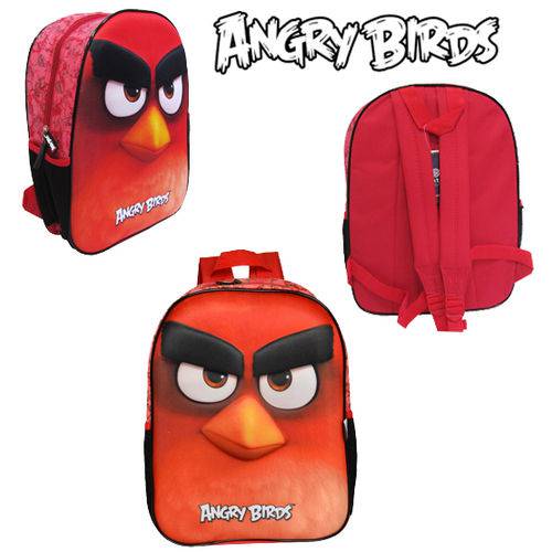 Mochila Infantil Unissex 3d Angry Birds 17