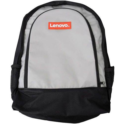 Mochila Lenovo 600 P Notebook Escolar em Poliester Preto e Cinza