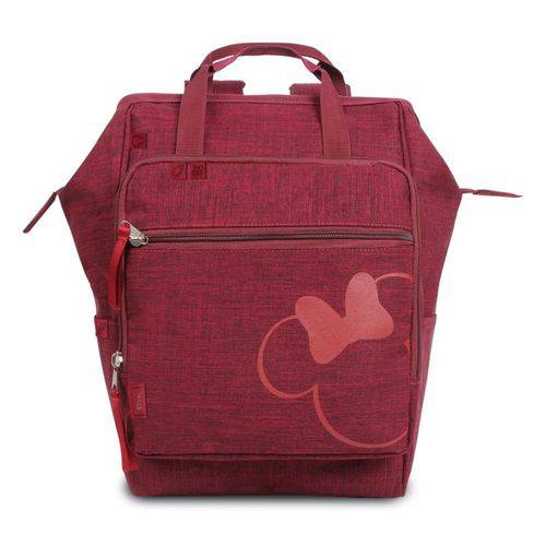 Mochila Maternidade Baby Bag Casual Luxo Disney Minnie