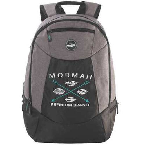 Mochila Mormaii Premium Brand Preto com Cinza