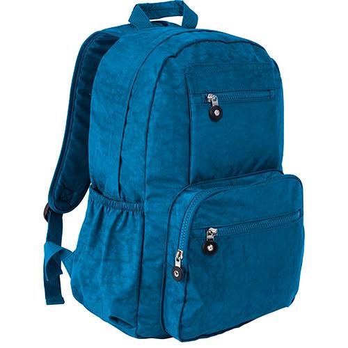 Mochila para Notebook Multilaser Teen em Nylon Azul - Até 15,6"