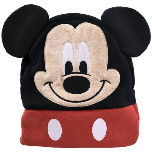 Mochila Pelúcia Rosto Mickey - Disney