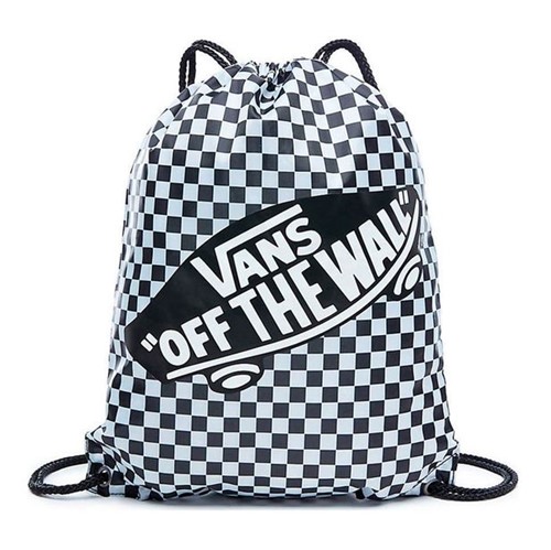 Mochila Vans WM Benched Bag Black White Checkerboard-Único