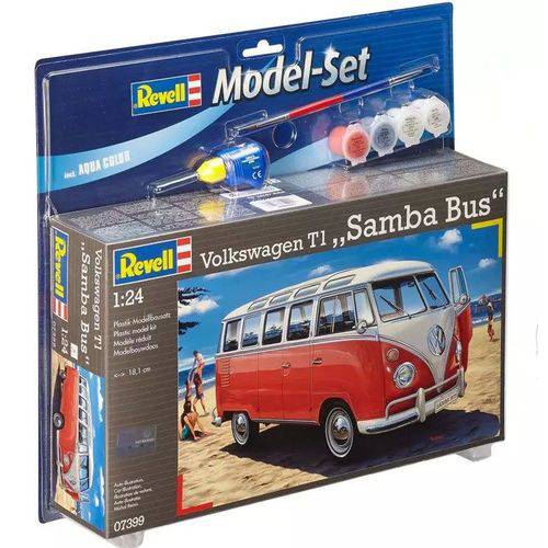 Model-Set Kombi Volkswagen T1 "Samba Bus" - 1/24 - Revell 67399