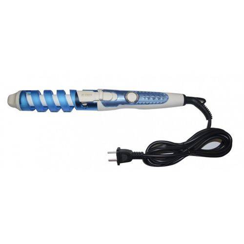 Modelador de Cachos Dotcom Hair Curler Azul 220V RZ-118