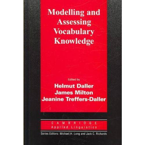 Modelling Assessing Vocabulary Knowledge