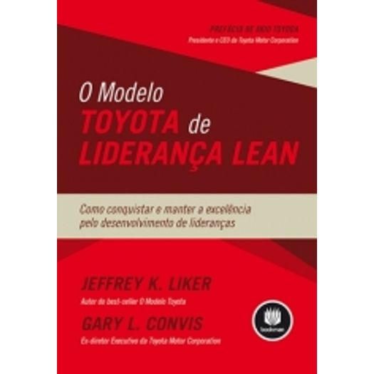 Modelo Toyota de Lideranca Lean, o - Bookman