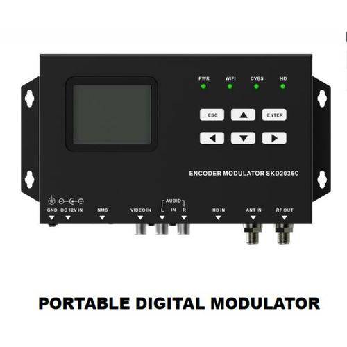 Modulador Encoder Hdmi de Tv Digital Isdb-t Full Hd