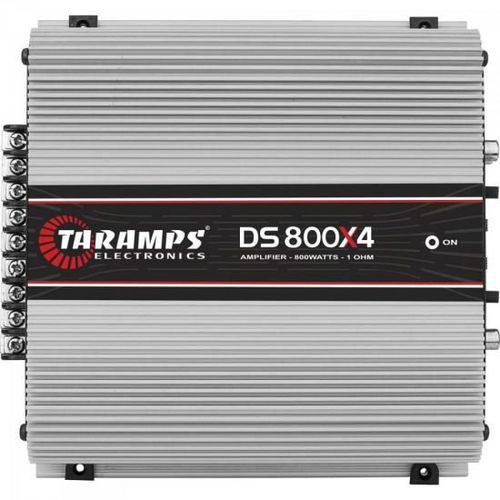 Módulo Amplificador 800W 4R 4 Canais DS800 Taramps