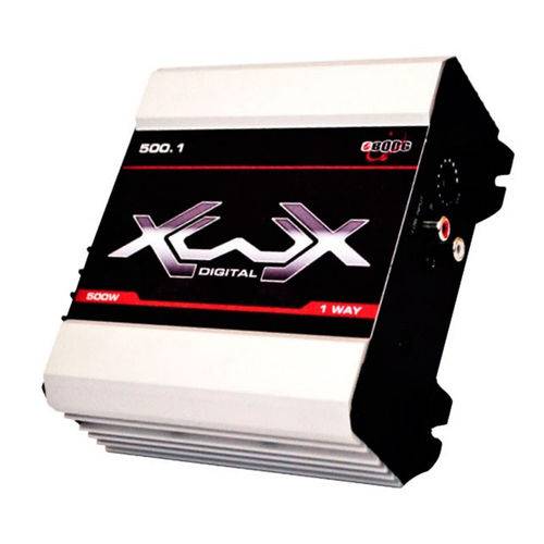 Módulo Amplificador de Som Boog Xwx 500.1 1 Canal 500W RMS 2 Ohms
