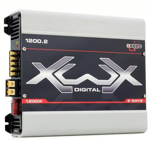 Módulo Amplificador Digital Boog Ixwx 1200.2 Canais - 1200 Watts Rms