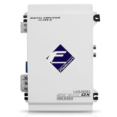 Módulo Amplificador Digital Falcon 1 Canal P/ Sub SW800 DX